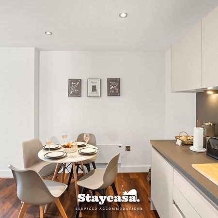 Spectacular Apartment Balcony View In City Centre مانشستر المظهر الخارجي الصورة
