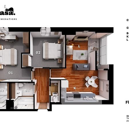 Spectacular Apartment Balcony View In City Centre مانشستر المظهر الخارجي الصورة