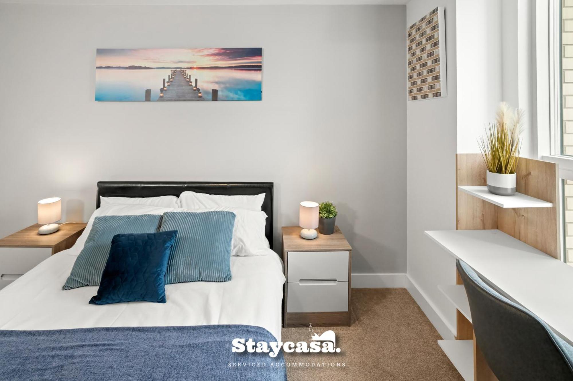 Spectacular Apartment Balcony View In City Centre مانشستر المظهر الخارجي الصورة